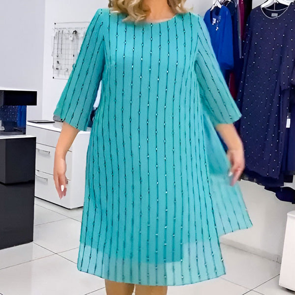 ILIANA - VESTIDO MIDI HOLGADO