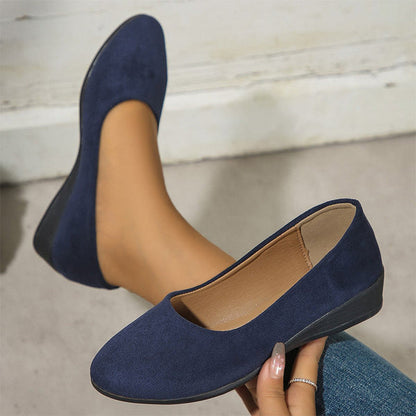 CARIDAD - ZAPATOS CON CUÑA BAJA