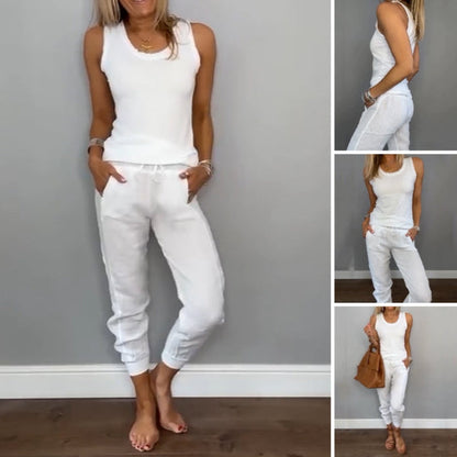 EMILIA - CONJUNTO TOP Y PANTALÓN