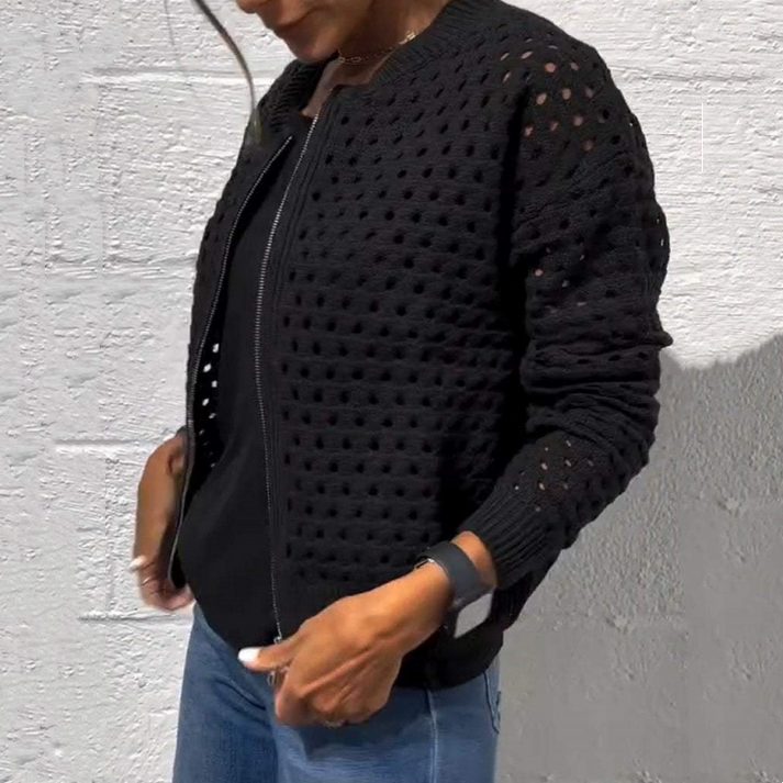 REME - CHAQUETA DE PUNTO CON CREMALLERA