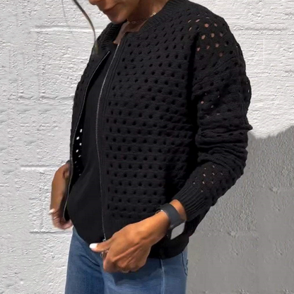 REME - CHAQUETA DE PUNTO CON CREMALLERA