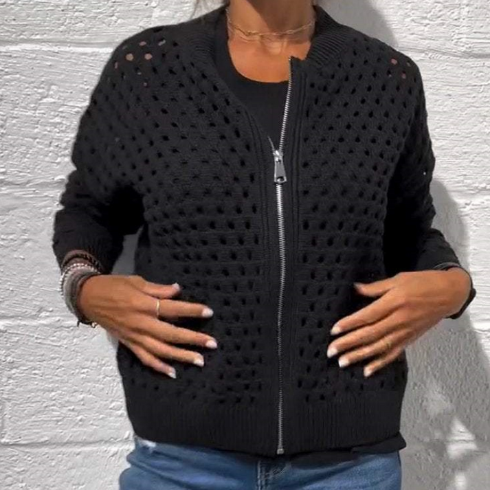 REME - CHAQUETA DE PUNTO CON CREMALLERA