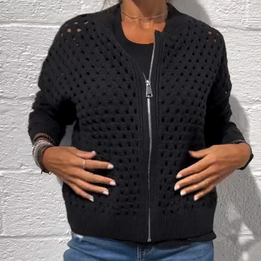 REME - CHAQUETA DE PUNTO CON CREMALLERA