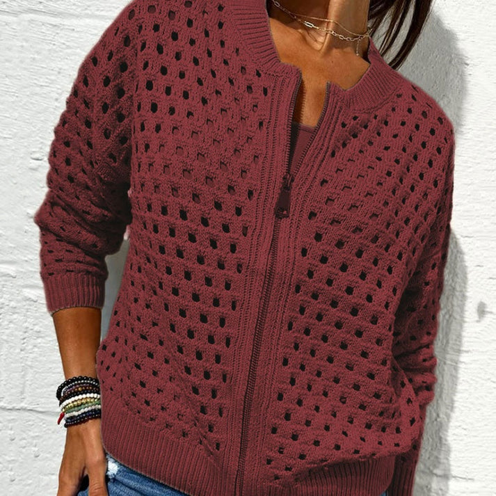 REME - CHAQUETA DE PUNTO CON CREMALLERA