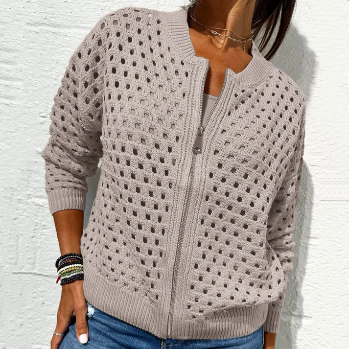 REME - CHAQUETA DE PUNTO CON CREMALLERA