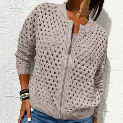 REME - CHAQUETA DE PUNTO CON CREMALLERA