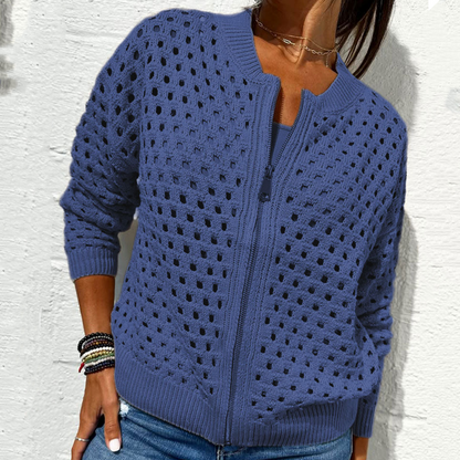 REME - CHAQUETA DE PUNTO CON CREMALLERA