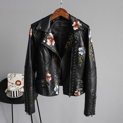 JANA - CHAQUETA CON BORDADO FLORAL