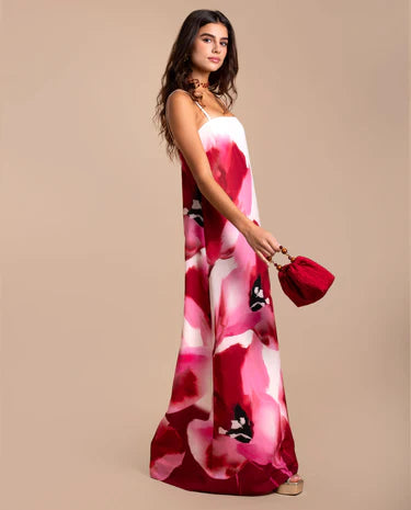 DAYANA - VESTIDO CON ESTAMPADO FLORAL