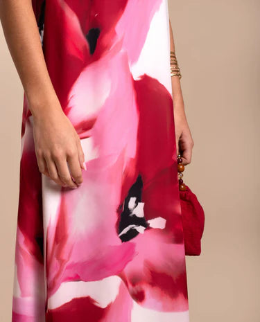 DAYANA - VESTIDO CON ESTAMPADO FLORAL